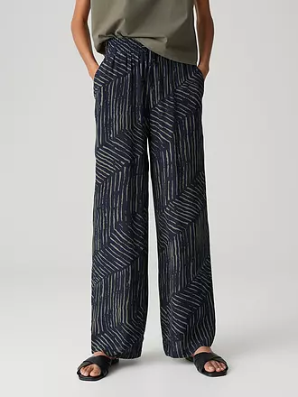 OPUS | Marlenehose MAROU | dunkelblau