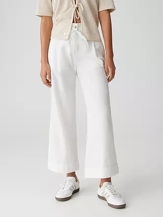 OPUS | Marlenehose MEERI FRENCH | creme