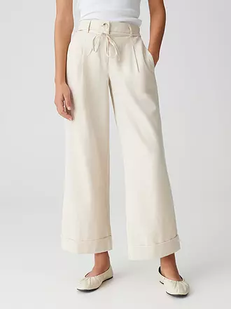 OPUS | Marlenehose MEERI FRENCH | creme