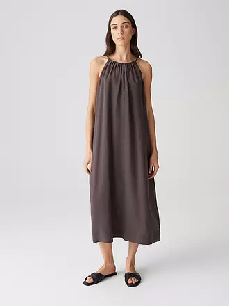 OPUS | Midikleid WIDALA | braun
