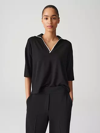 OPUS | Poloshirt SOFFICE | schwarz
