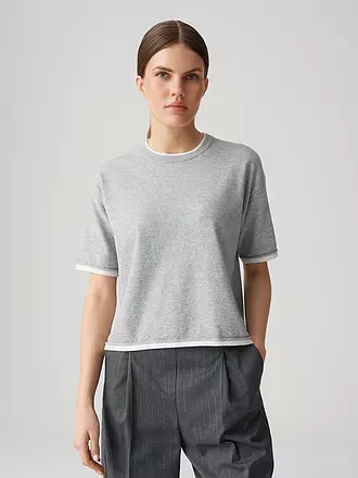 OPUS | Pullover PINNI | hellgrau