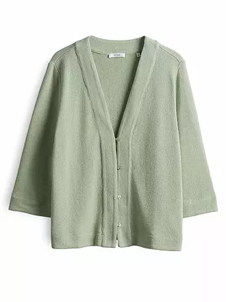 OPUS | Strickjacke SEMIPA | grün