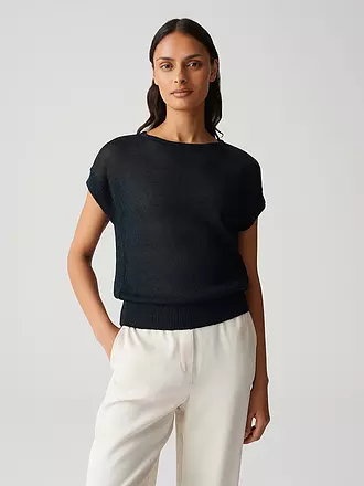 OPUS | T-Shirt PAJULA | dunkelblau
