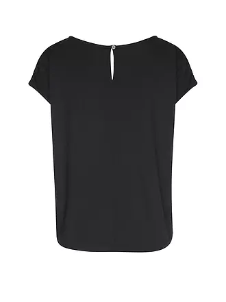 OPUS | T-Shirt SANUELA | schwarz