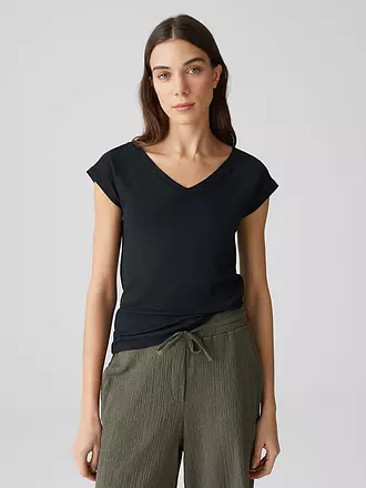OPUS | T-Shirt SAVELLA | dunkelblau