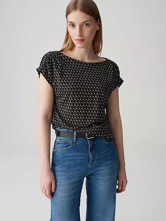 OPUS | T-Shirt SEKADI MINIMAL | dunkelblau