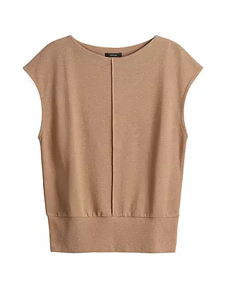 OPUS | T-Shirt SIESA | hellbraun
