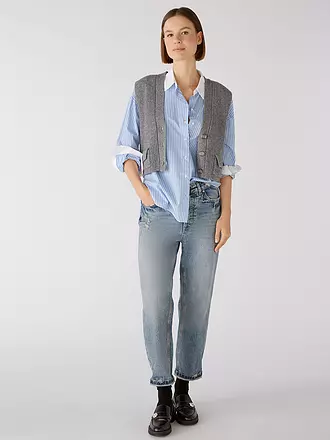 OUÍ | Hemdbluse | hellblau