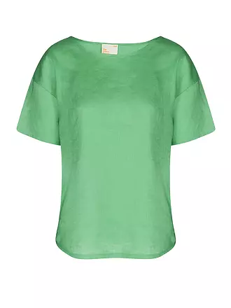 OUÍ | Leinenbluse | grün