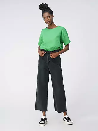 OUÍ | Leinenbluse | grün