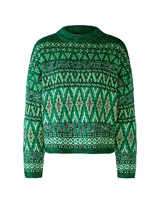 OUÍ | Pullover | dunkelgrün