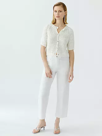 OUÍ | Strickjacke | weiss
