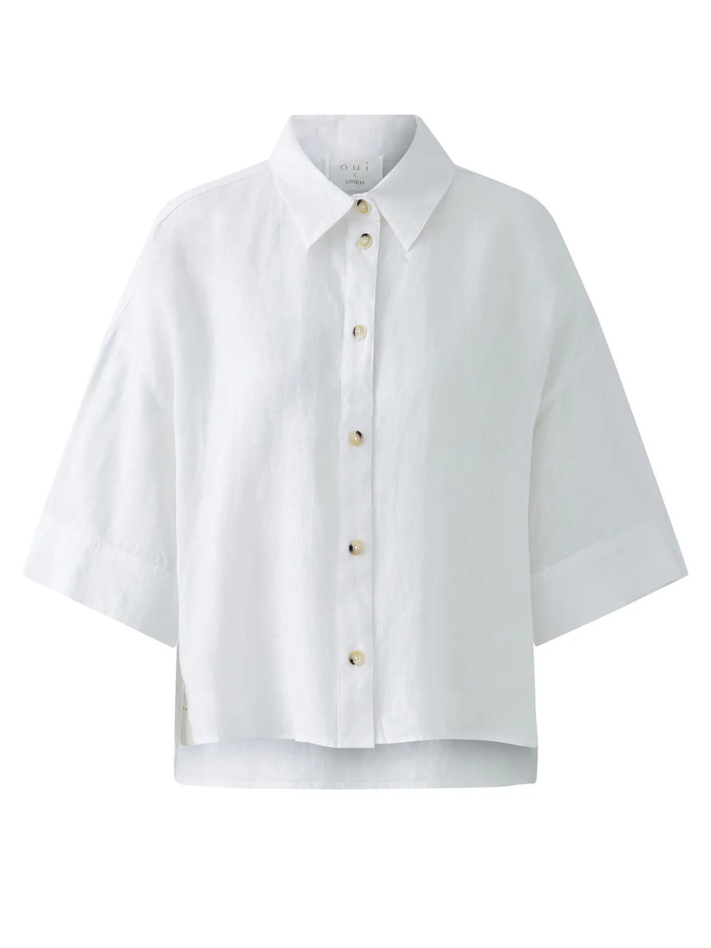OUÍ | Bluse | weiss