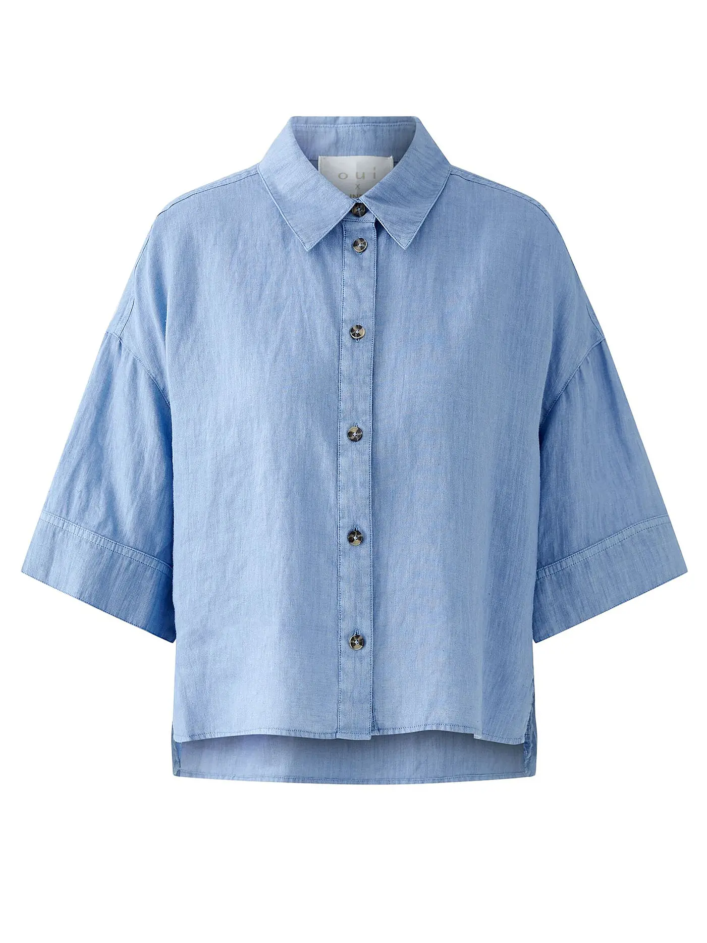 OUÍ | Bluse | blau
