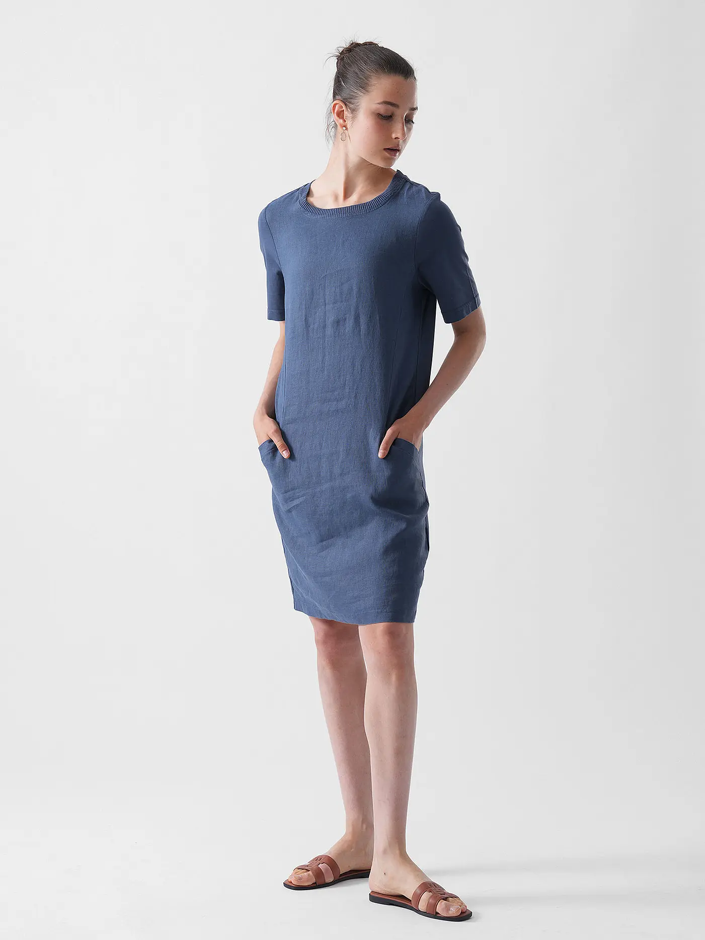 OUÍ | Minikleid | blau
