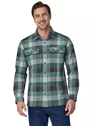 PATAGONIA | Overshirt M'S LONG-SLEEVED OC MIDWEIGHT FJORD | petrol