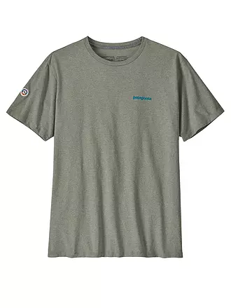 PATAGONIA | T-Shirt M'S FITZ ROY ICON RESPONSIBILI-TEE | hellgrün