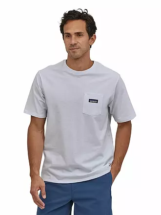 PATAGONIA | T-Shirt M'S P-6 LABEL POCKET RESPONSIBILI-TEE | schwarz
