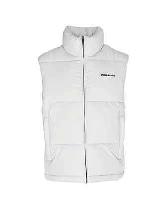 PEGADOR | Steppgilet LANDIN | hellgrau