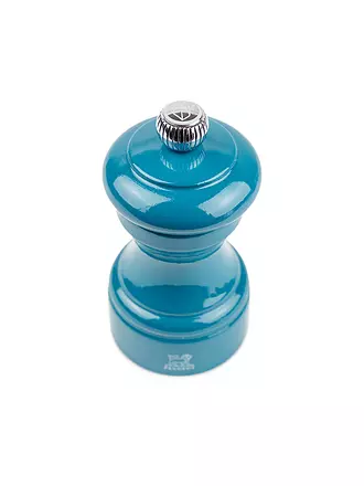 PEUGEOT | Manuelle Salzmühle 10cm BISTRORAMA Buch/Pazifikblau | orange