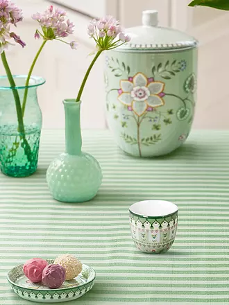 PIP STUDIO | Eierbecher  LILY & LOTUS 5cm Moon Delight | hellgrün
