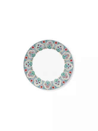 PIP STUDIO | Frühstücksteller 21cm FLOWER FESTIVAL Light Blue | beere