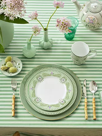 PIP STUDIO | Frühstücksteller groß LILY & LOTUS 23cm Light Green | lila