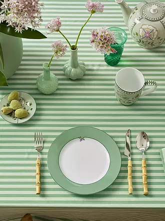 PIP STUDIO | Frühstücksteller groß LILY & LOTUS 23cm Uni Light Green | lila