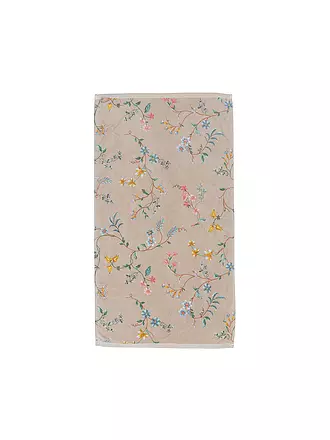 PIP STUDIO | Handtuch LES FLEURS 55x100cm Khaki | gelb