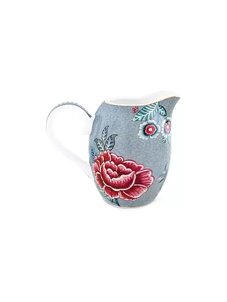 PIP STUDIO | Milchkännchen 250ml FLOWER FESTIVAL Light Blue | beere