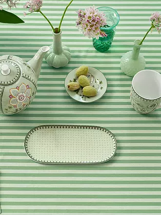 PIP STUDIO | Platte klein  LILY & LOTUS 25x12cm Tiles Light Gr. | lila