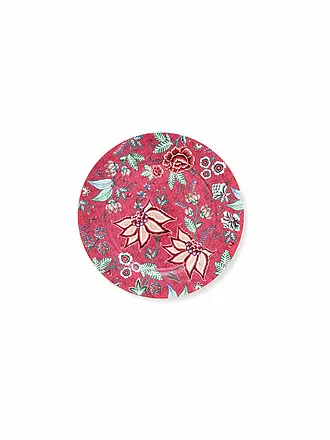 PIP STUDIO | Platzteller 32cm Flower Festival Dark Pink | beere