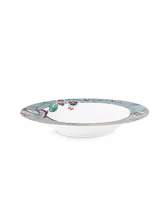 PIP STUDIO | Suppenteller 21,5cm FLOWER FESTIVAL Light Blue | hellblau