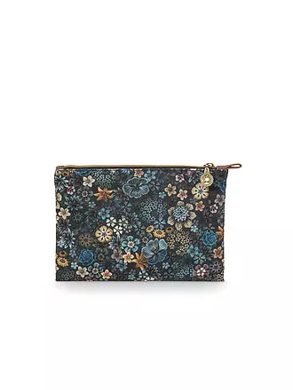 PIP STUDIO | Toilettetasche TUTTI I FIORI 24x15,5cm Blue | dunkelgrün