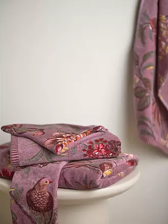 PIP STUDIO | Waschhandschuh 16x22cm SECRET GARDEN Mauve | beere