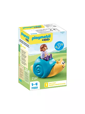 PLAYMOBIL | 1.2.3: Schaukelschnecke mit Rasselfunktion | keine Farbe