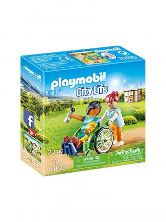 PLAYMOBIL | City Life - Patient im Rollstuhl 70193 | keine Farbe