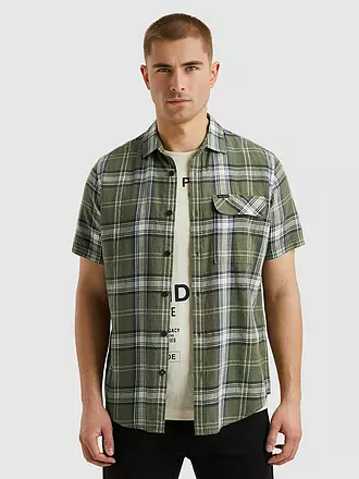 PME LEGEND | Hemd Regular Fit | olive