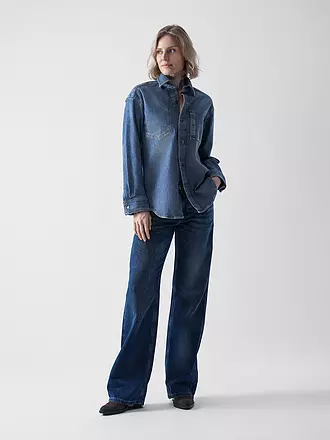 PNTS | Jeansbluse 27_THE SUIT UP | dunkelblau