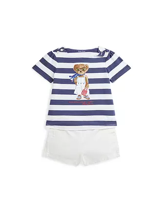 POLO RALPH LAUREN | Baby Set 2-teilig T-Shirt und Shorts | dunkelblau