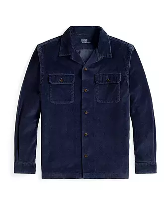 POLO RALPH LAUREN | Cord Overshirt | dunkelblau