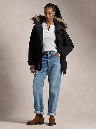 POLO RALPH LAUREN | Daunenparka TRIM DOWN | schwarz