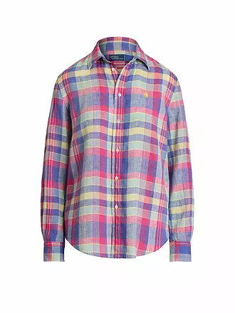 POLO RALPH LAUREN | Leinenbluse | blau