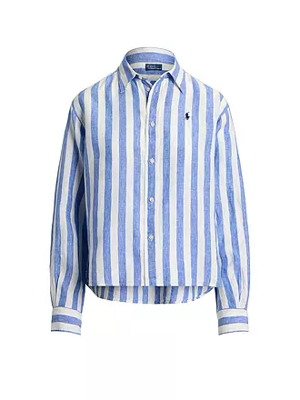 POLO RALPH LAUREN | Leinenbluse | blau