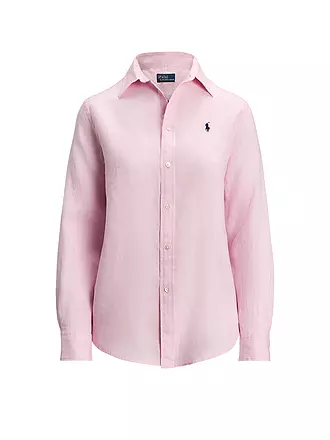 POLO RALPH LAUREN | Leinenbluse | rosa
