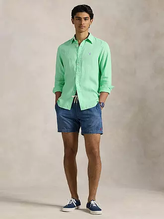 POLO RALPH LAUREN | Leinenhemd Custom Fit | dunkelblau
