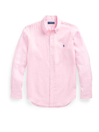 POLO RALPH LAUREN | Leinenhemd | rosa