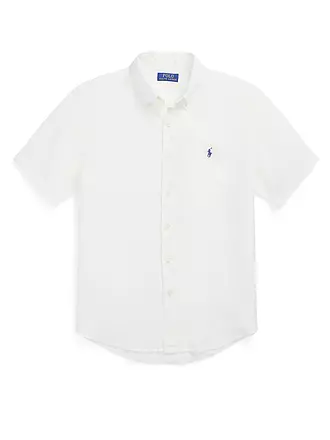POLO RALPH LAUREN | Leinenhemd | weiss