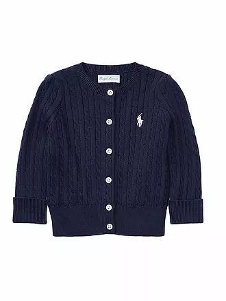 POLO RALPH LAUREN | Mädchen Strickjacke | dunkelblau